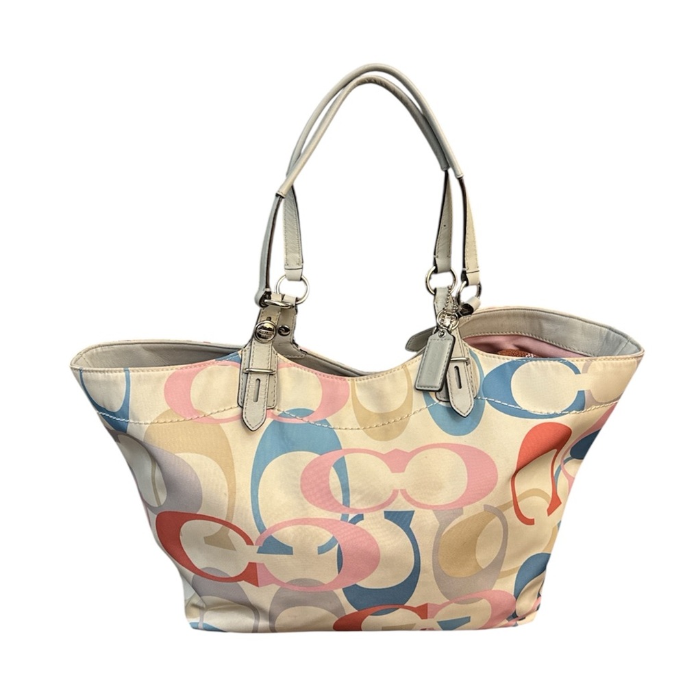 COACH POPPY purse 👜 
clutch shoulder multicolored...